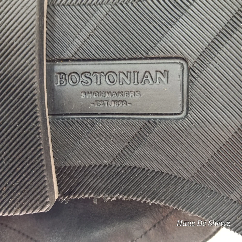 Bostonian Men's Boot 11 Black Leather